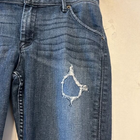 Hudson distressed denim ankle jeans Size 30 EUC - Picture 4 of 12
